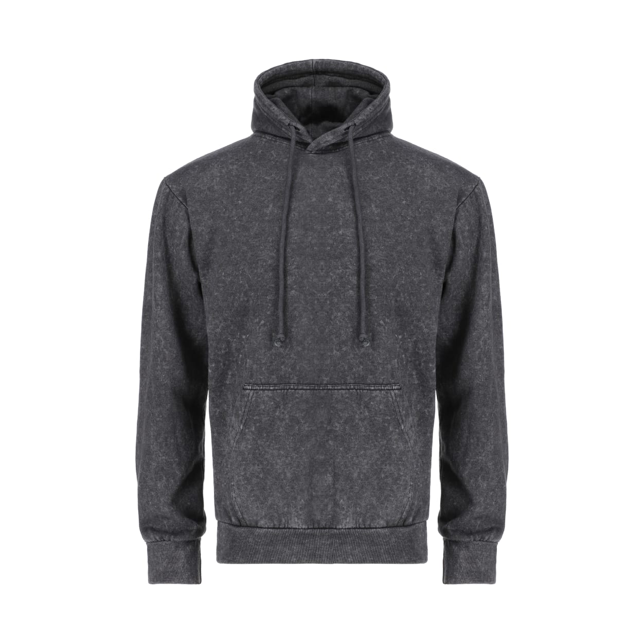 Stone Wash Hooded Pullover